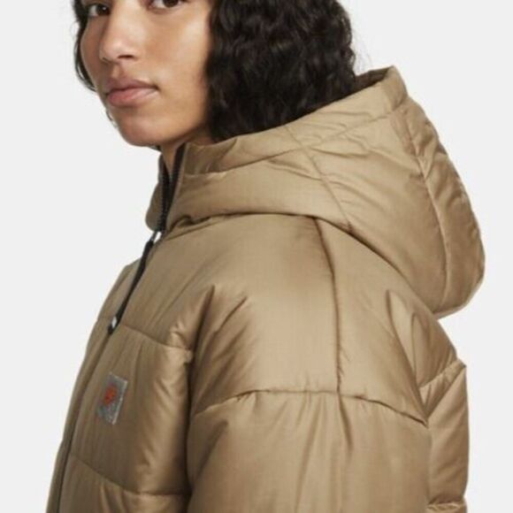 Nike DX5683-258 Women Sz XL Brown Sportswear Therma-FIT Repel Puffer Jacket - Picture 15 of 15